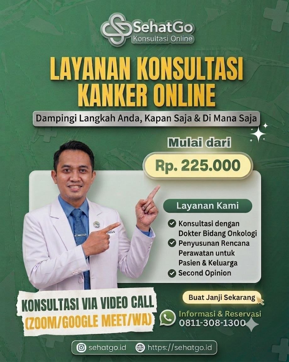 Konsultasi kanker online SehatGo